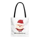 Merry Christmas Tote Bag, Reusable Canvas Santa Tote Bags, Available in Different Size - Infinite Pack